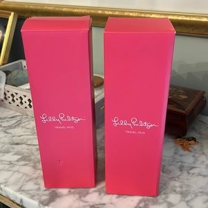 2 Lilly Pulitzer Travel Mugs